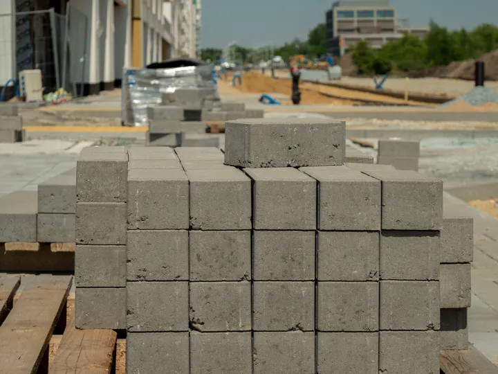 Sandcrete blocks ready for delivery
