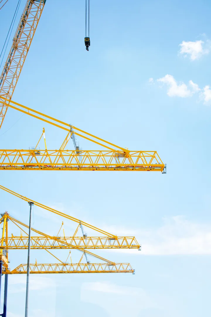 Superstructure and scaffolding